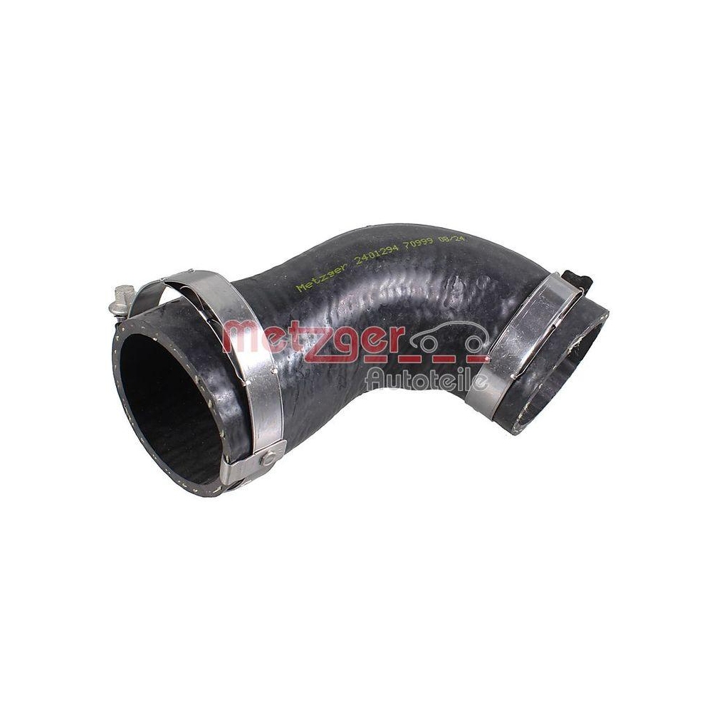 Ladeluftschlauch METZGER 2401294 für MINI, Ladeluftkühler, links