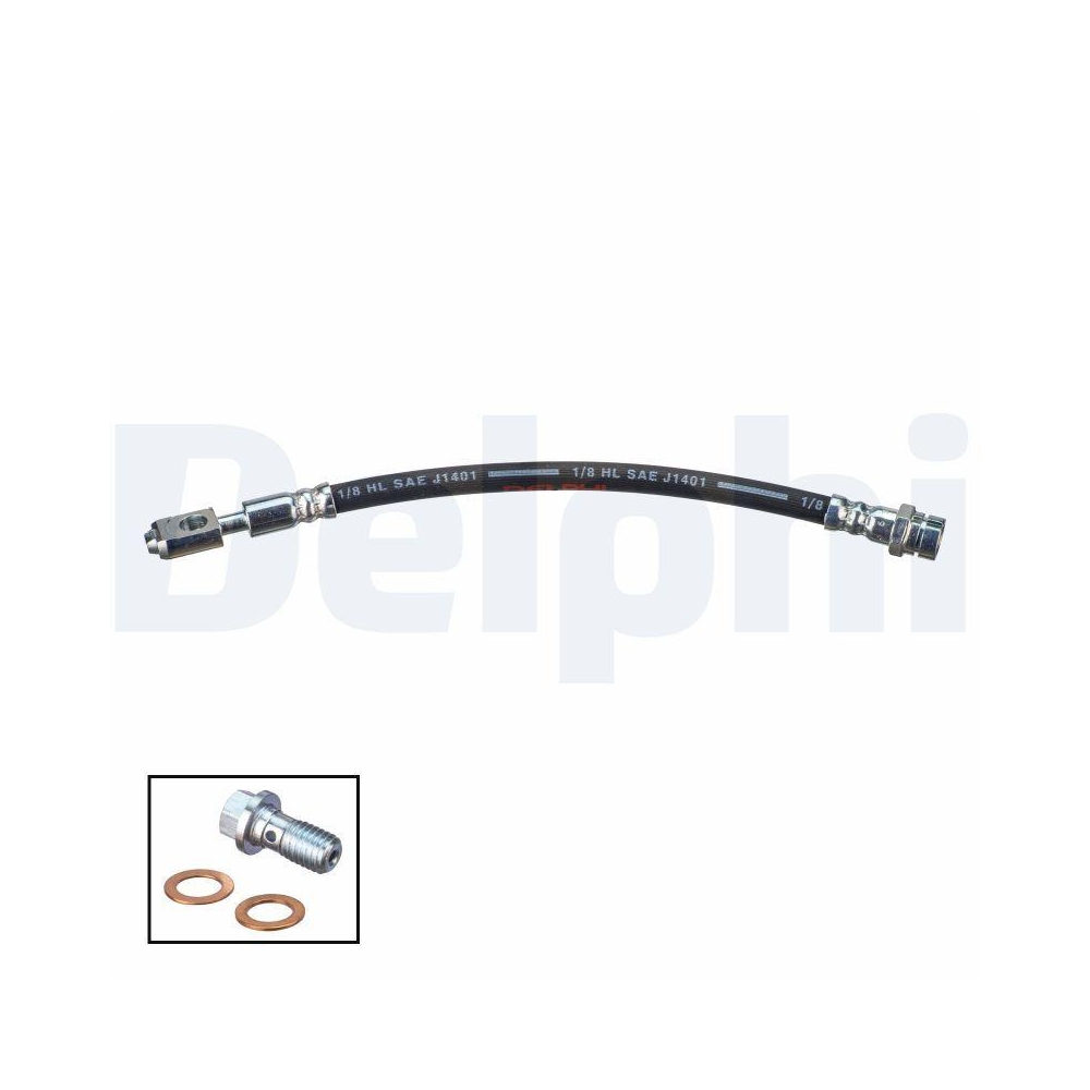 DELPHI LH7669 Bremsschlauch f&uuml;r SEAT SKODA, Hinterachse