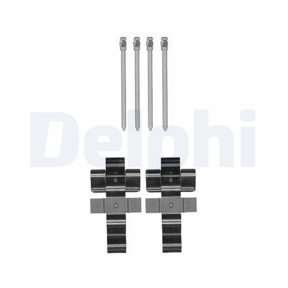 DELPHI LX0588 Zubeh&ouml;rsatz, Scheibenbremsbelag f&uuml;r MINI, Vorderachse