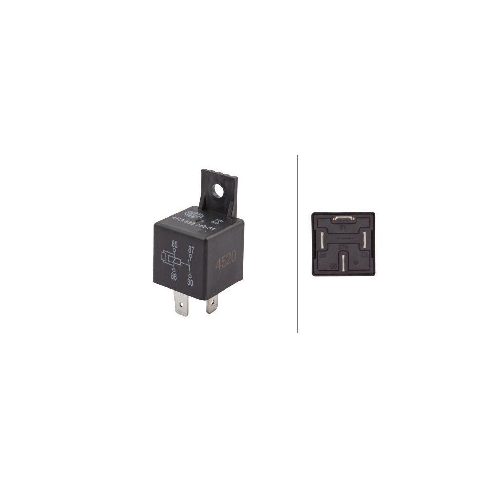 HELLA Relais, Arbeitsstrom 4RA 933 332-511 für IVECO LADA MERCEDES-BENZ OPEL