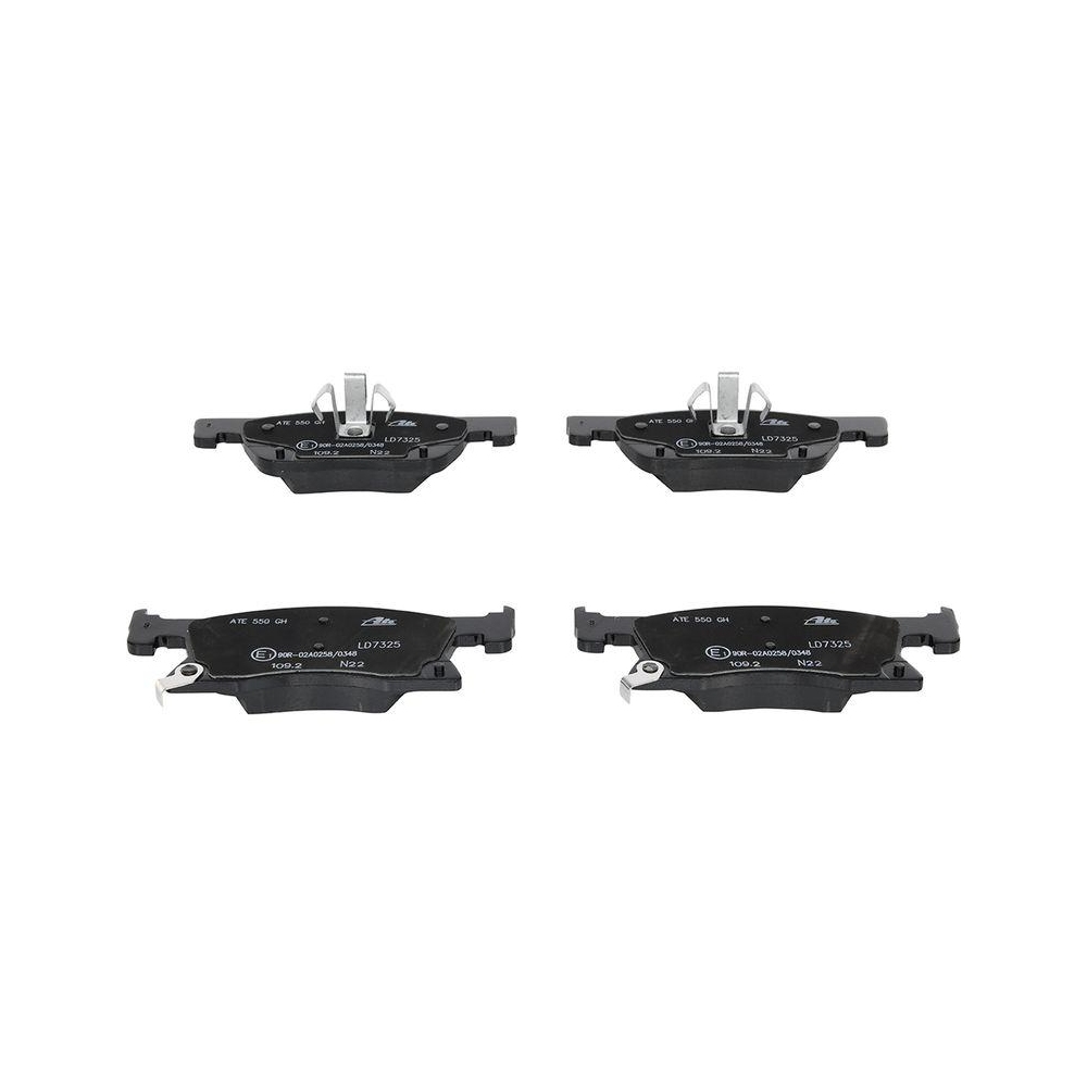 Bremsbelagsatz, Scheibenbremse ATE 13.0470-7325.2 ATE Ceramic f&uuml;r OPEL VAUXHALL