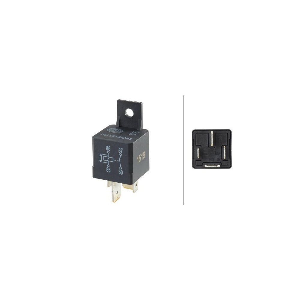 HELLA Relais, Arbeitsstrom 4RA 933 332-521 für MASSEY FERGUSON JOHN DEERE