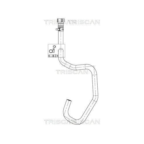 TRISCAN 8516 16049 Hydraulikschlauch, Lenkung f&uuml;r FORD