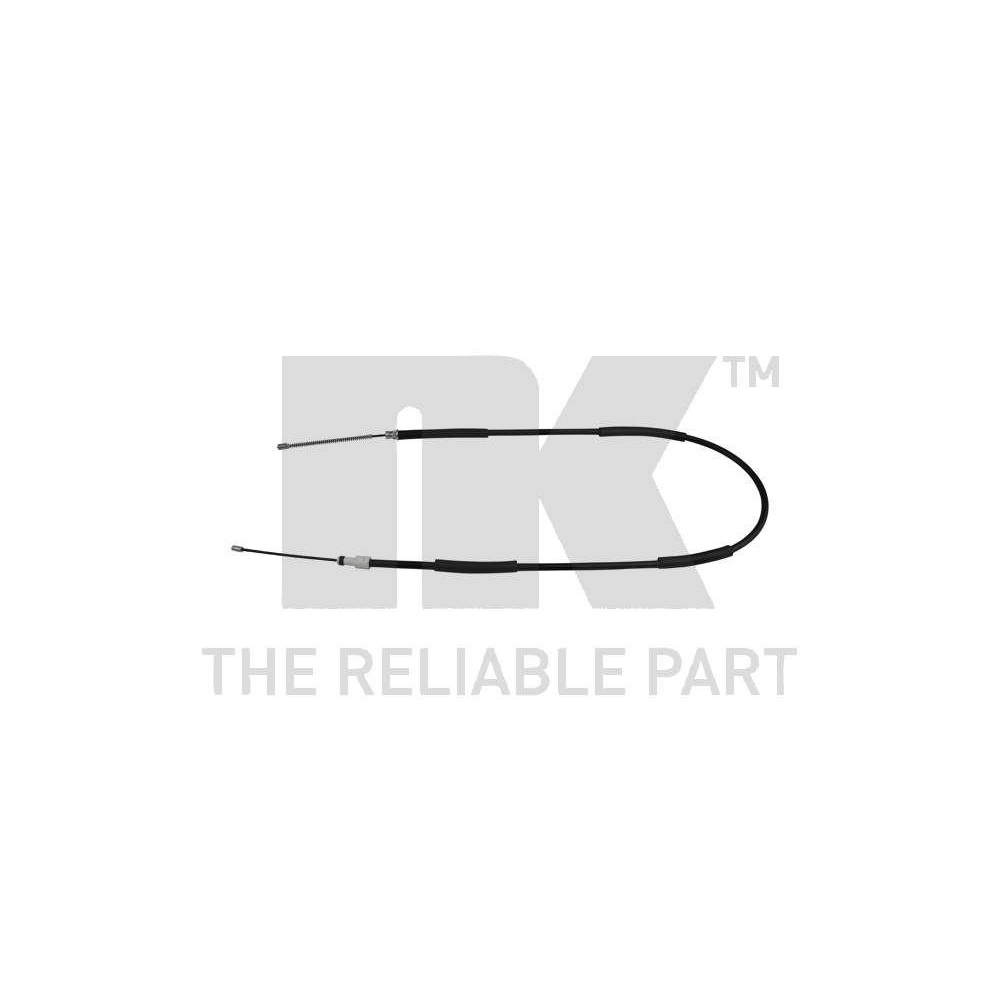 Seilzug, Feststellbremse NK 903732 f&uuml;r PEUGEOT, hinten, hinten links, links