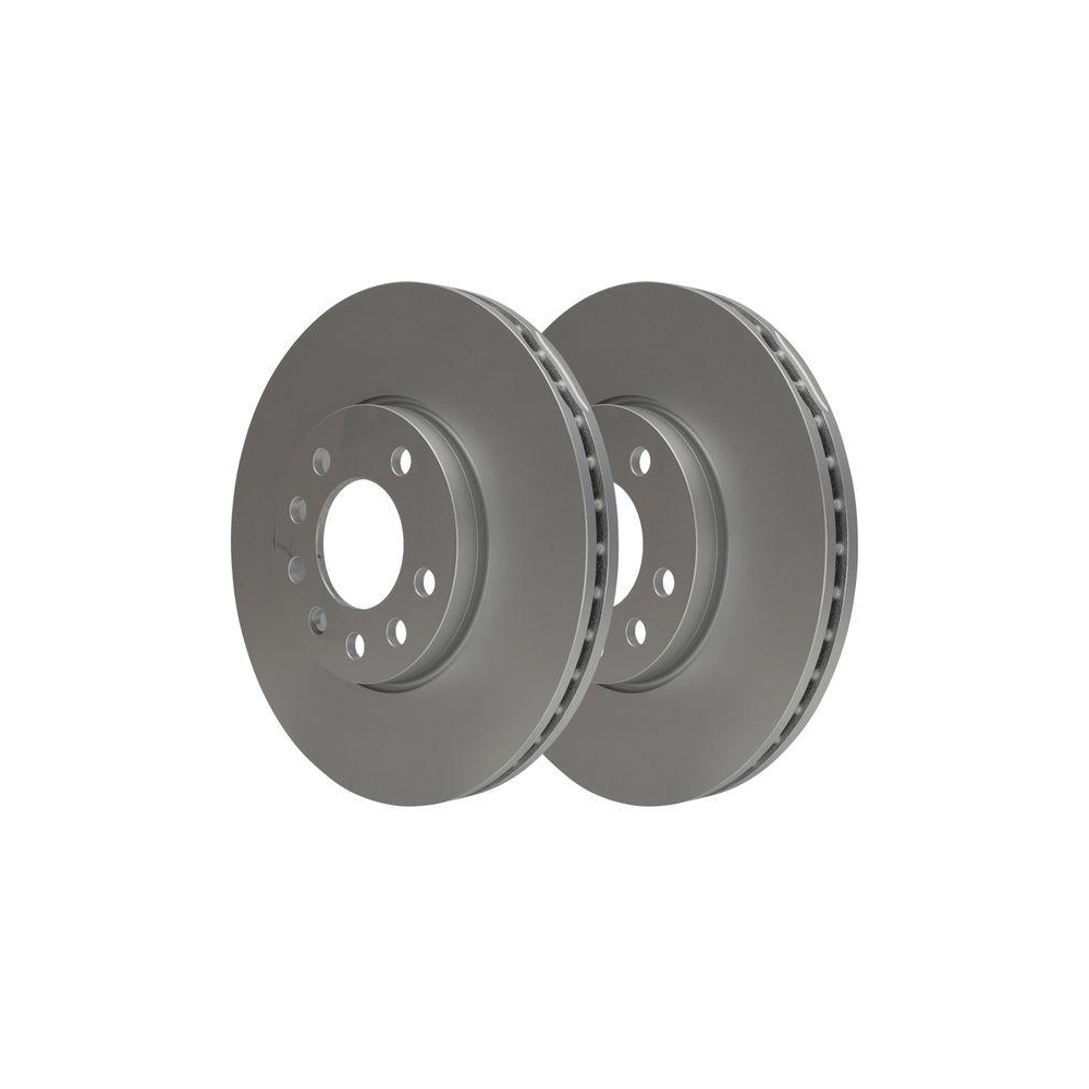 Bremsscheibe ATE 24.0125-0141.1 f&uuml;r FIAT OPEL SAAB VAUXHALL, Vorderachse