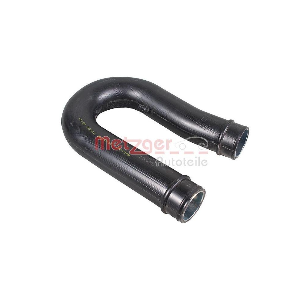 Ladeluftschlauch METZGER 2401296 f&uuml;r OPEL VAUXHALL GENERAL MOTORS, rechts, unten