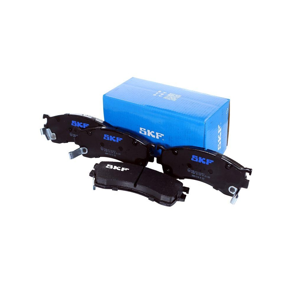 Bremsbelagsatz, Scheibenbremse SKF VKBP 81107 A f&uuml;r MAZDA, Vorderachse