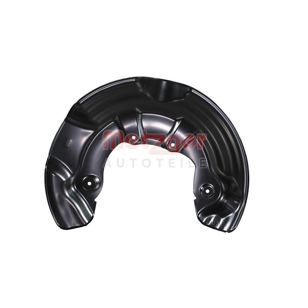 Spritzblech, Bremsscheibe METZGER AUTOTEILE 6115652 f&uuml;r AUDI, Vorderachse rechts