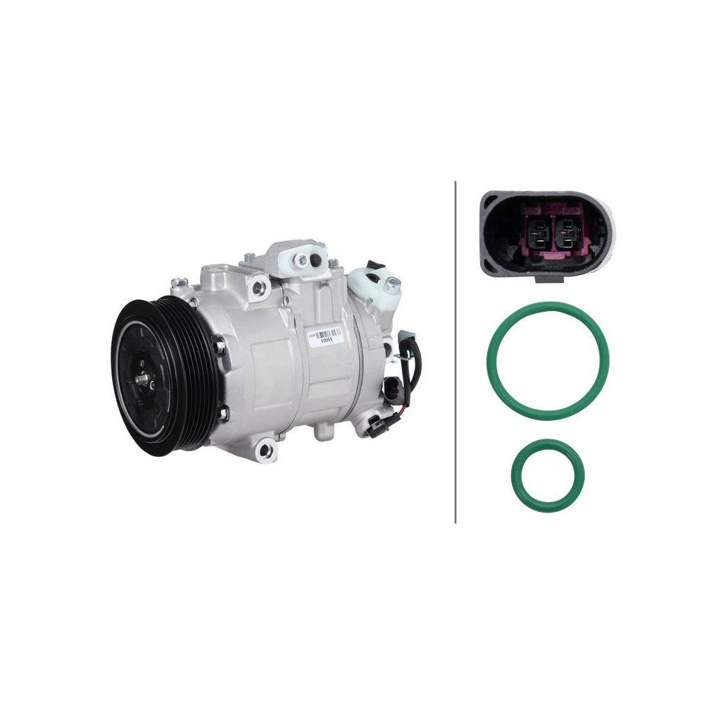 HELLA Kompressor, Klimaanlage 8FK 366 201-751 >>> Easy2Fit <<< f&uuml;r AUDI SEAT VW