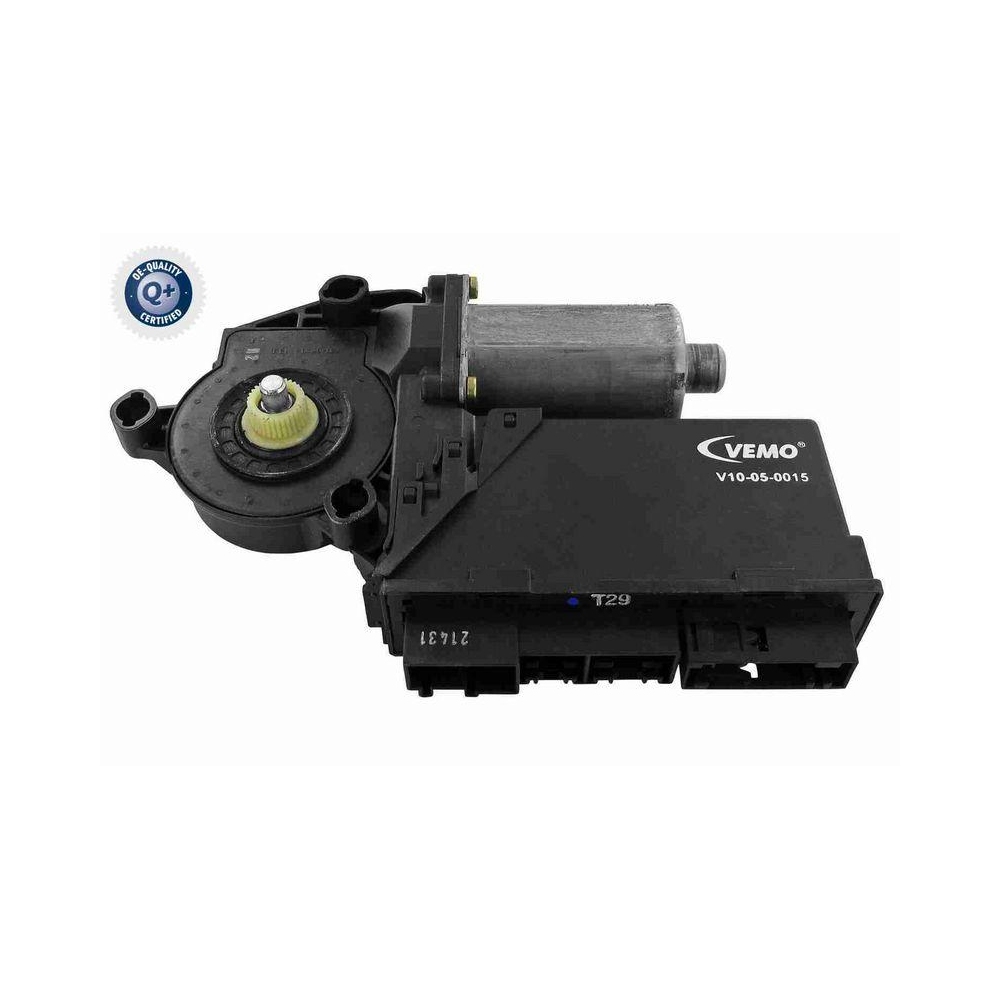 Elektromotor, Fensterheber VEMO V10-05-0015 Q+, Erstausrüsterqualität für AUDI