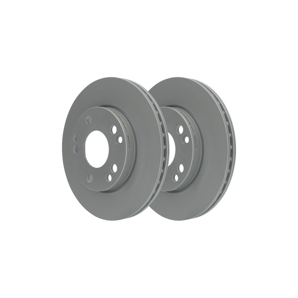 Bremsscheibe ATE 24.0122-0124.1 f&uuml;r MERCEDES-BENZ, Vorderachse