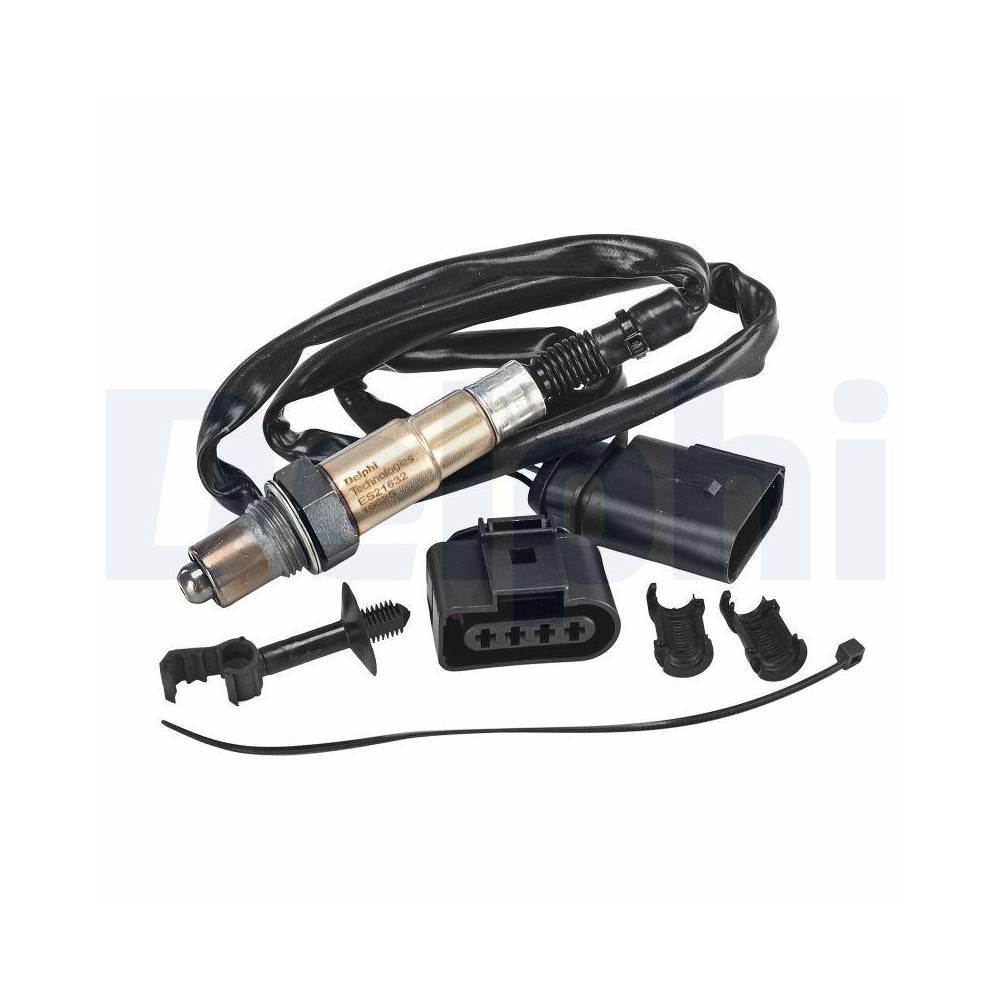 Lambdasonde DELPHI ES21632-12B1 f&uuml;r SKODA, vor Katalysator