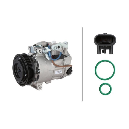 HELLA 8FK 366 203-941 Kompressor, Klimaanlage >>> Easy2Fit <<< f&uuml;r MERCEDES-BENZ