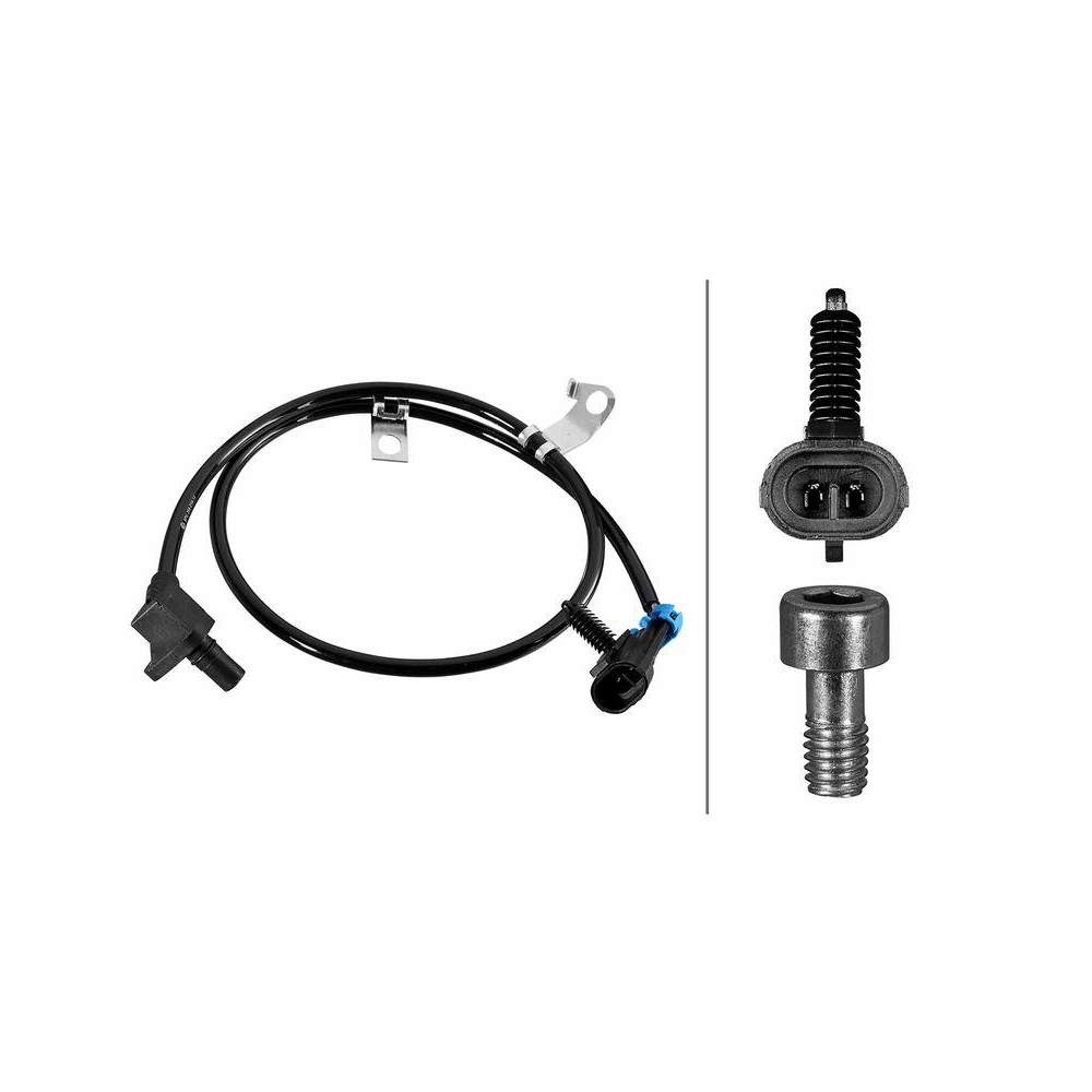 HELLA Sensor, Raddrehzahl 6PU 358 219-171 f&uuml;r CHEVROLET GENERAL MOTORS