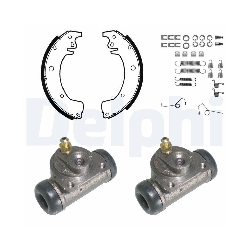 Bremsbackensatz DELPHI KP773 für, Hinterachse