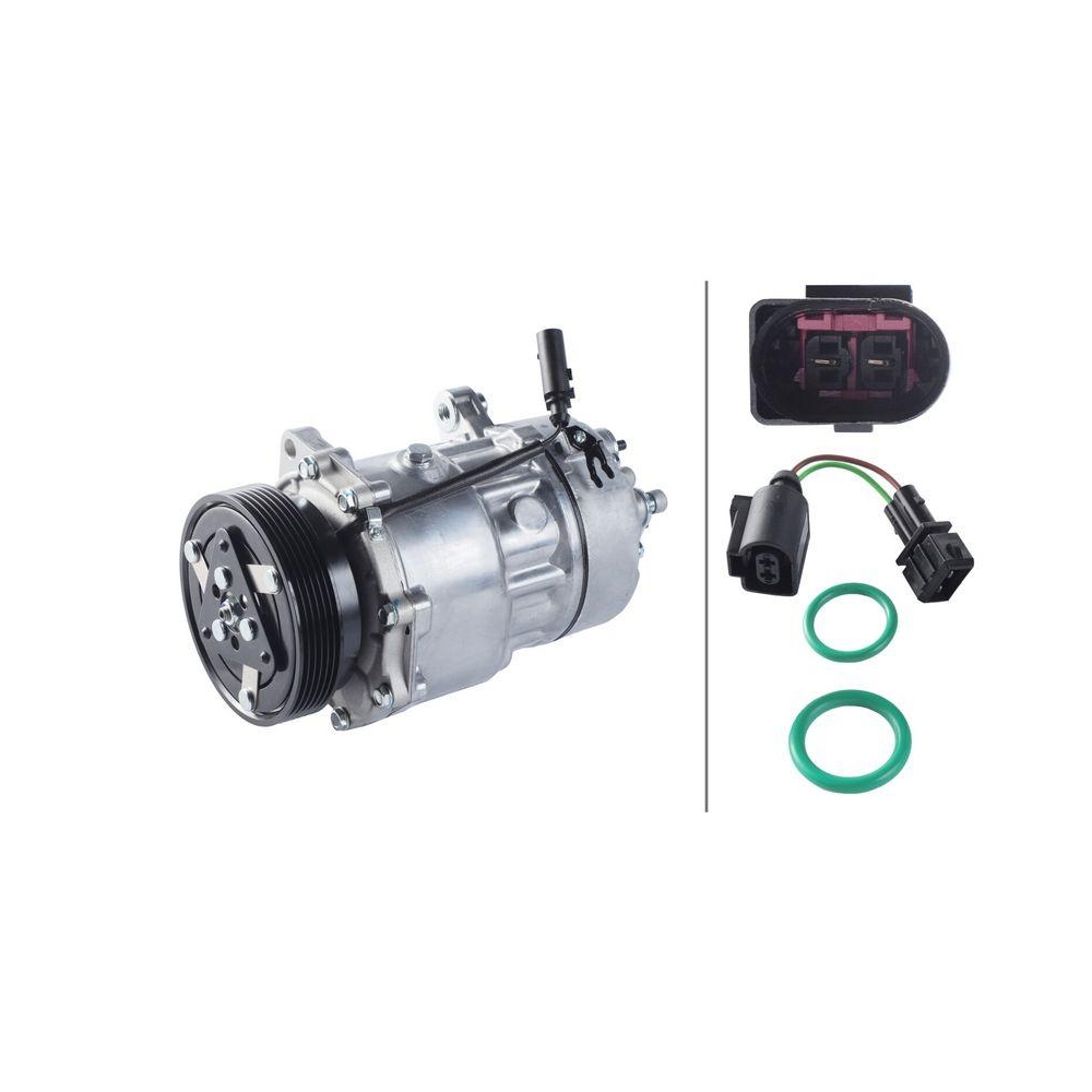 HELLA Kompressor, Klimaanlage 8FK 366 201-791 >>> Easy2Fit <<< f&uuml;r AUDI FORD VW