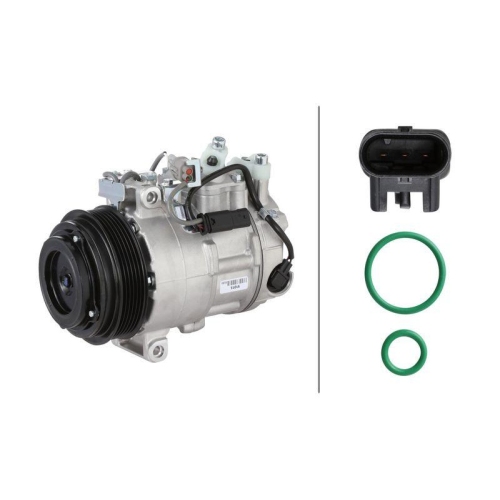 HELLA 8FK 366 203-811 Kompressor, Klimaanlage >>> Easy2Fit <<< f&uuml;r MERCEDES-BENZ
