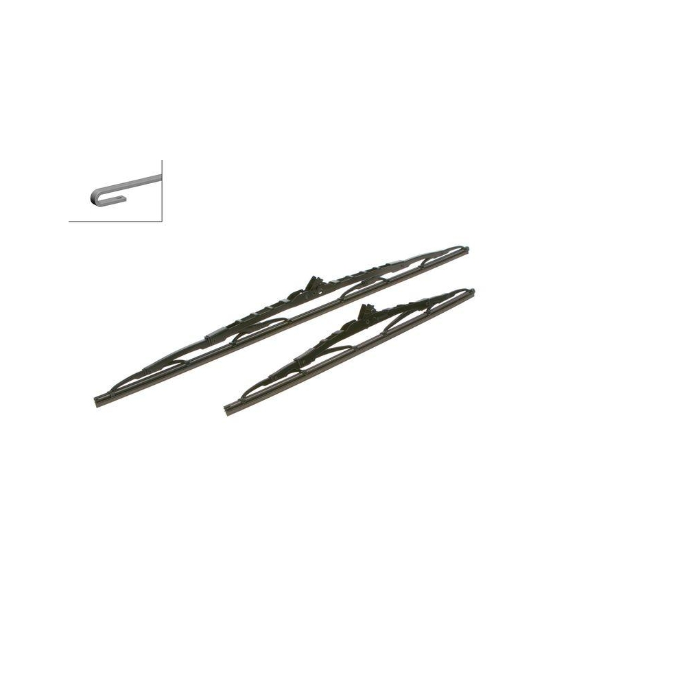 Wischblatt BOSCH 3 397 010 413 Twin für HYUNDAI, vorne