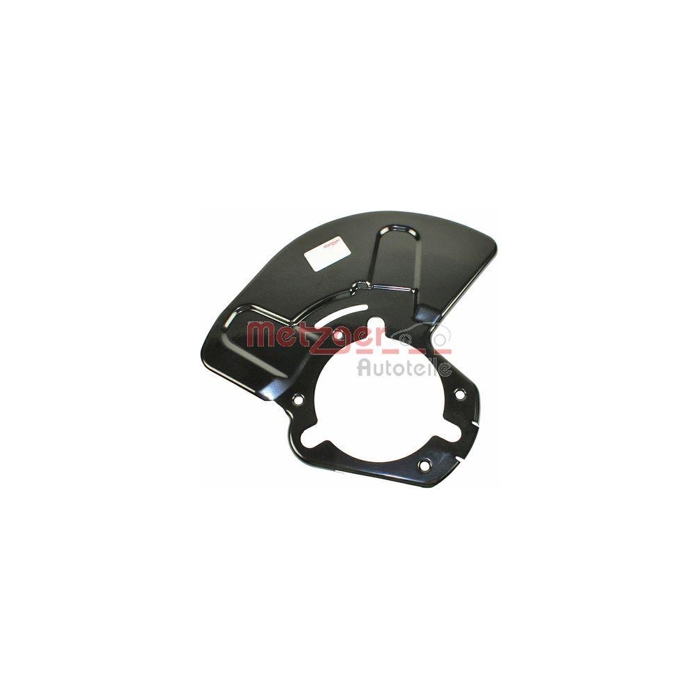 Spritzblech, Bremsscheibe METZGER 6115049 f&uuml;r OPEL, Vorderachse links