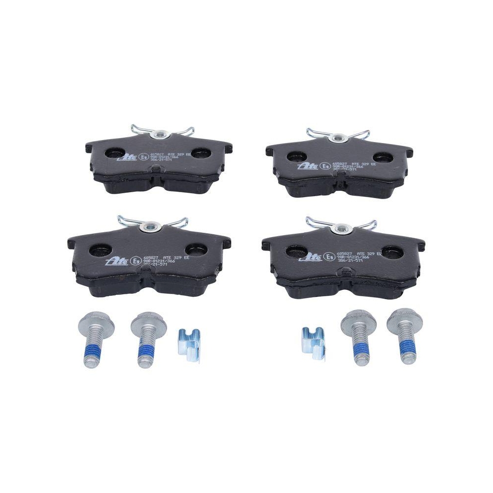 Bremsbelagsatz, Scheibenbremse ATE 13.0460-5827.2 f&uuml;r HONDA, Hinterachse