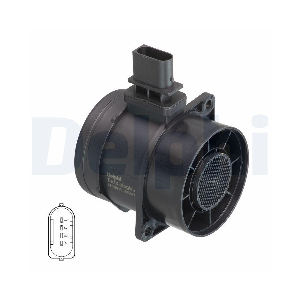 DELPHI AF10511-12B1 Luftmassenmesser f&uuml;r MERCEDES-BENZ