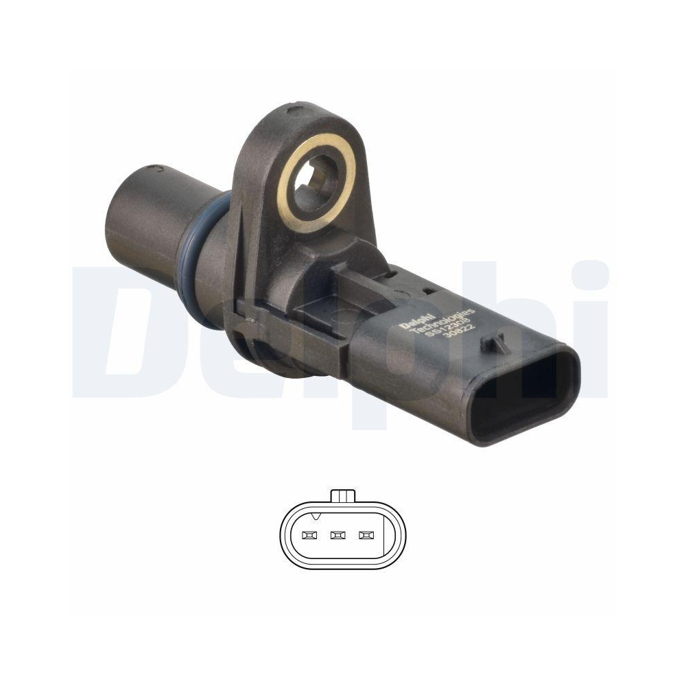 DELPHI SS12308-12B1 Sensor, Nockenwellenposition f&uuml;r AUDI SEAT SKODA VW