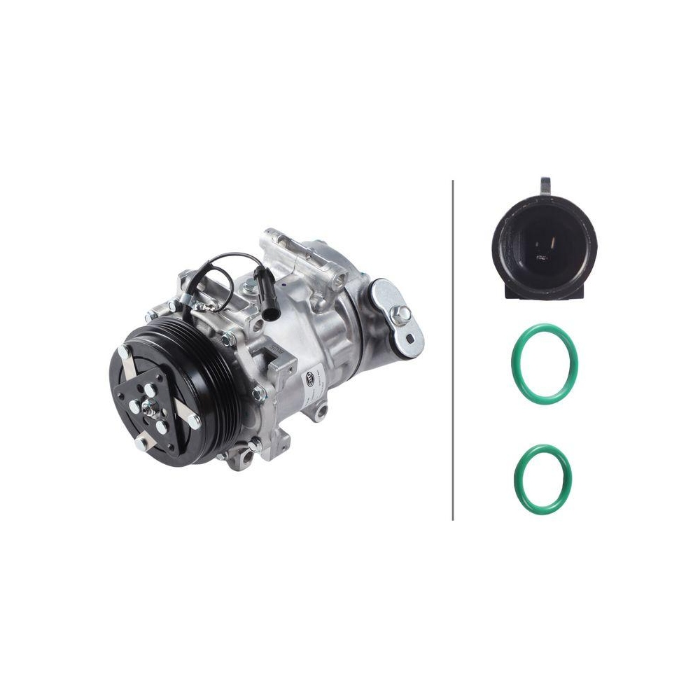 HELLA Kompressor, Klimaanlage 8FK 366 201-801 >>> Easy2Fit <<< f&uuml;r CITRO&Euml;N FIAT