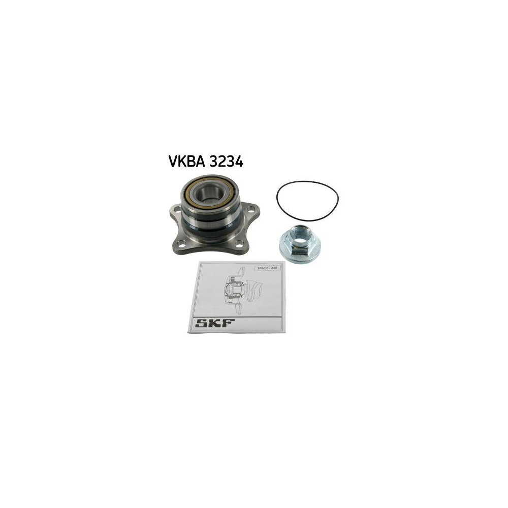 Radlagersatz SKF VKBA 3234 f&uuml;r TOYOTA, Hinterachse