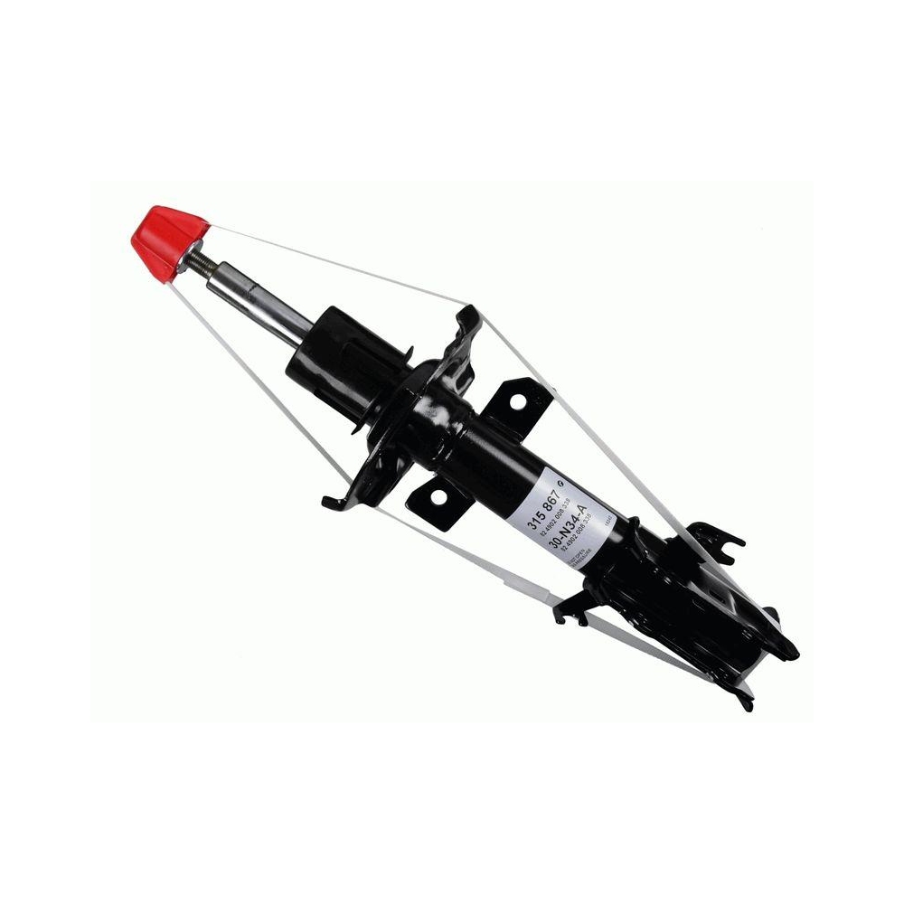 Sto&szlig;d&auml;mpfer SACHS 315 867 f&uuml;r FORD, Vorderachse rechts