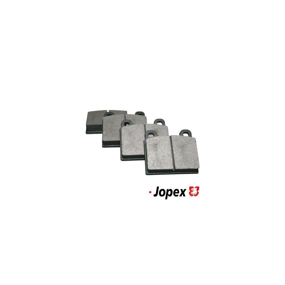 Bremsbelagsatz, Scheibenbremse JP GROUP 1163601210 JOPEX f&uuml;r VW VAG, Vorderachse