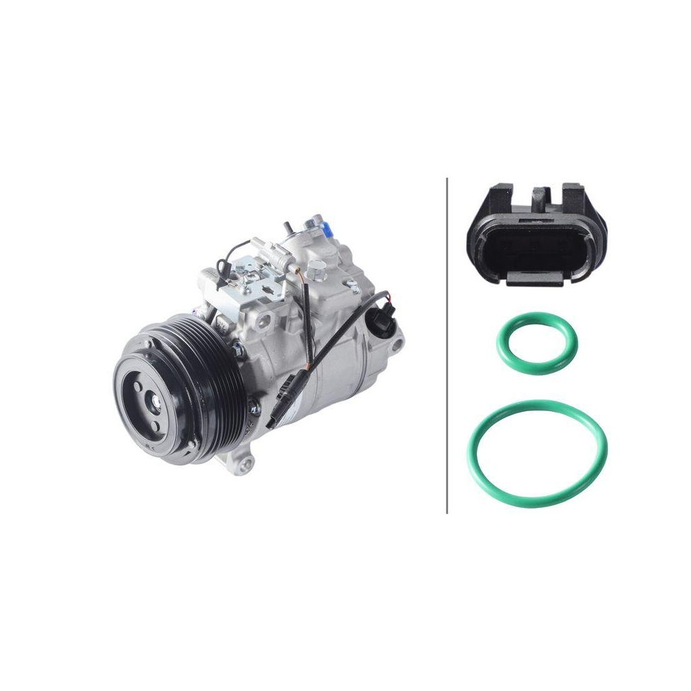 HELLA 8FK 366 201-841 Kompressor, Klimaanlage Easy2Fit f&uuml;r BMW