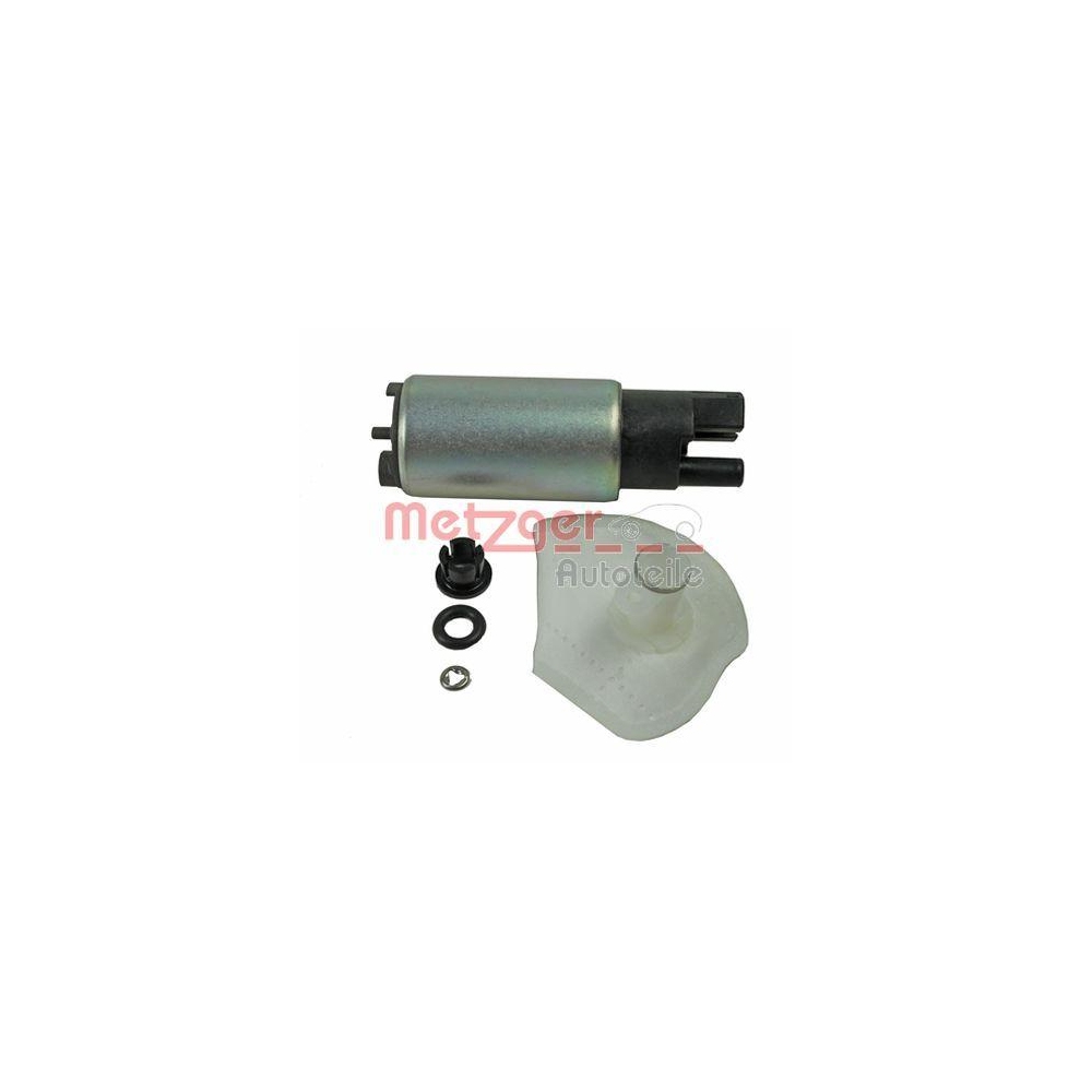 Kraftstoffpumpe METZGER 2250162 für HYUNDAI KIA, hinten links, hinten rechts