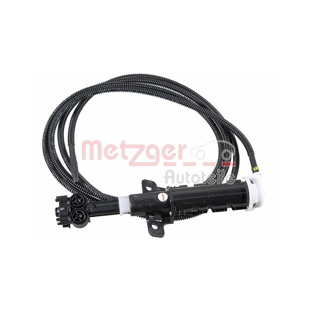 Waschwasserdüse, Scheinwerferreinigung METZGER 2221161 für PEUGEOT, links