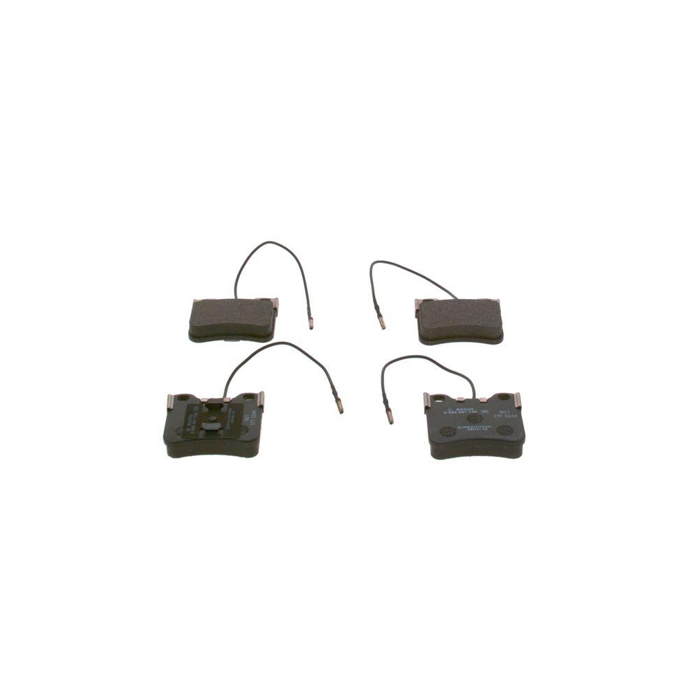 Bremsbelagsatz, Scheibenbremse BOSCH 0 986 461 130 f&uuml;r CITRO&Euml;N PEUGEOT