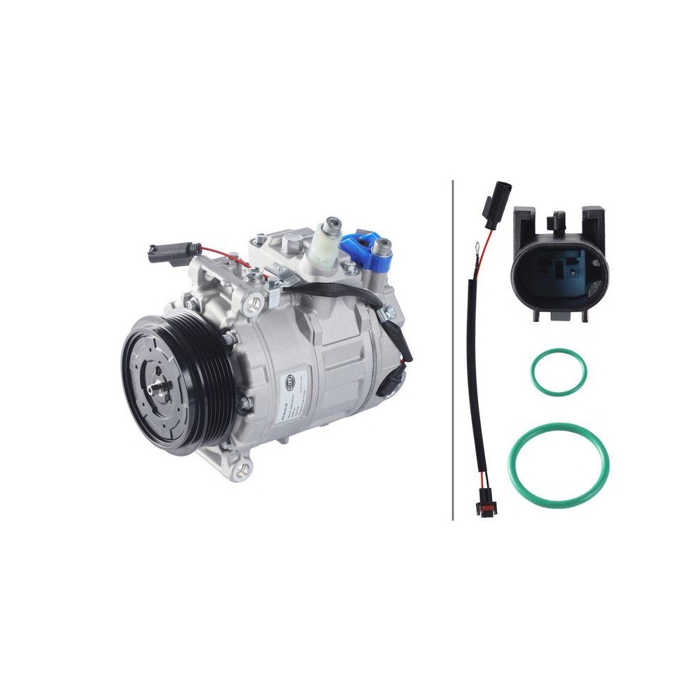 HELLA Kompressor, Klimaanlage 8FK 366 201-851 >>> Easy2Fit <<< f&uuml;r MERCEDES-BENZ