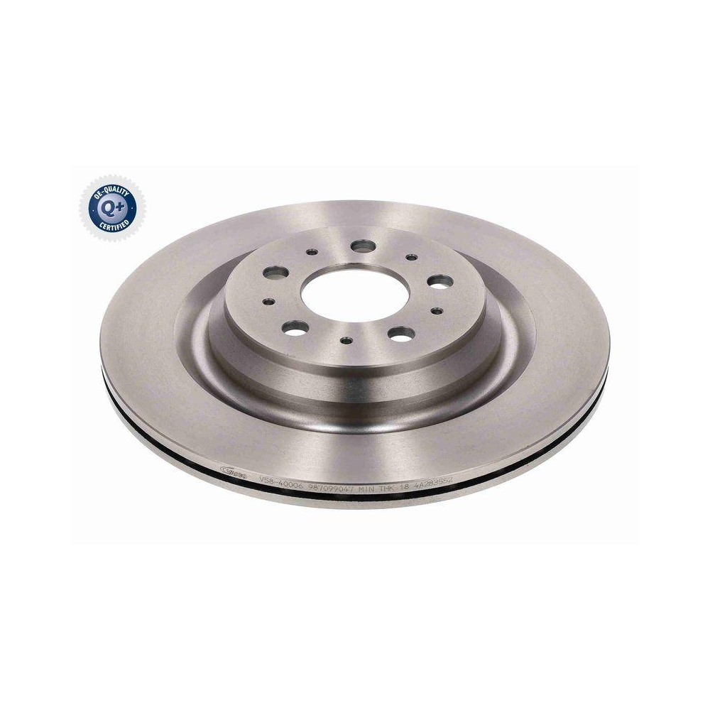 VAICO V58-40006 2 St&uuml;ck Bremsscheiben Green Mobility Parts f&uuml;r TESLA, Hinterachse