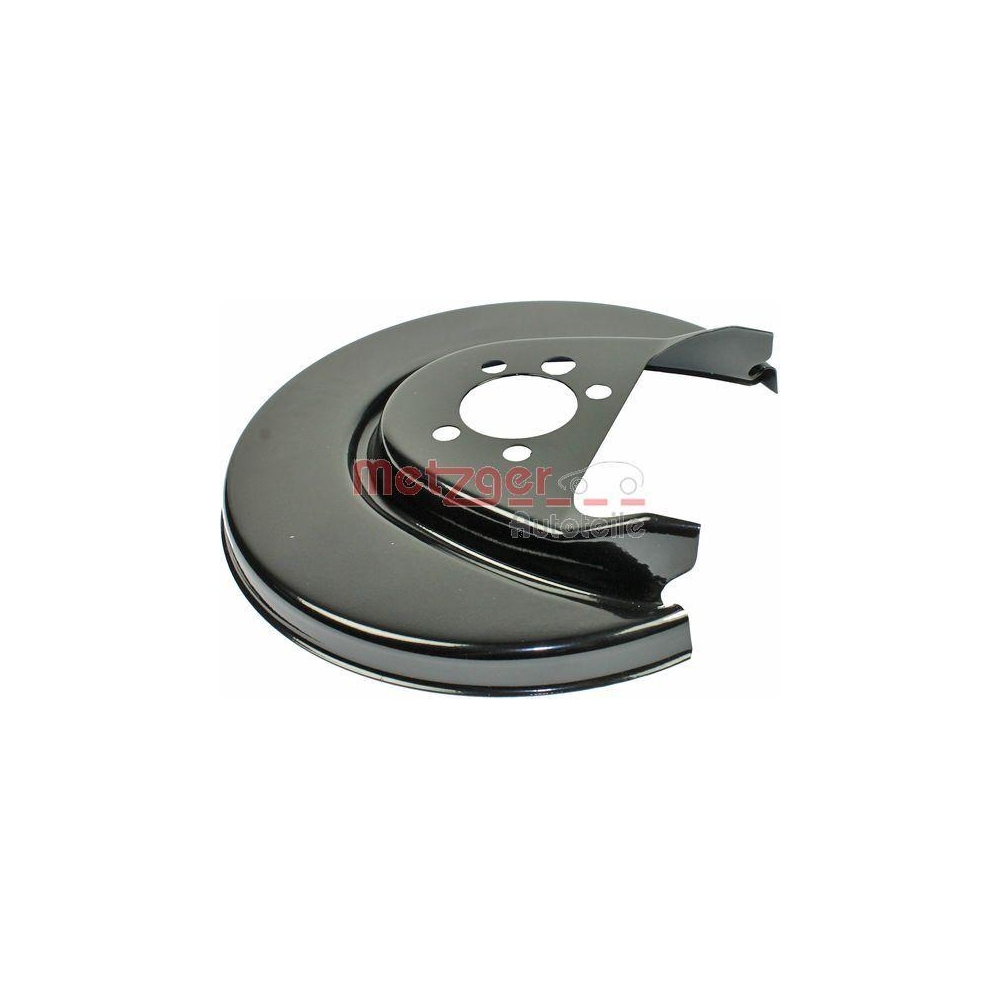 Spritzblech, Bremsscheibe METZGER 6115056 f&uuml;r VAG, Hinterachse rechts