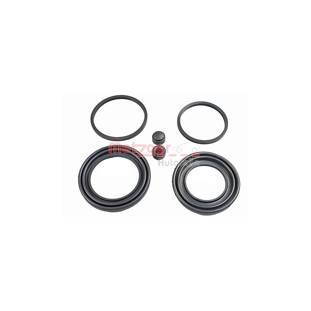 Reparatursatz, Bremssattel METZGER 114-0018 f&uuml;r, Vorderachse, Vorderachse links