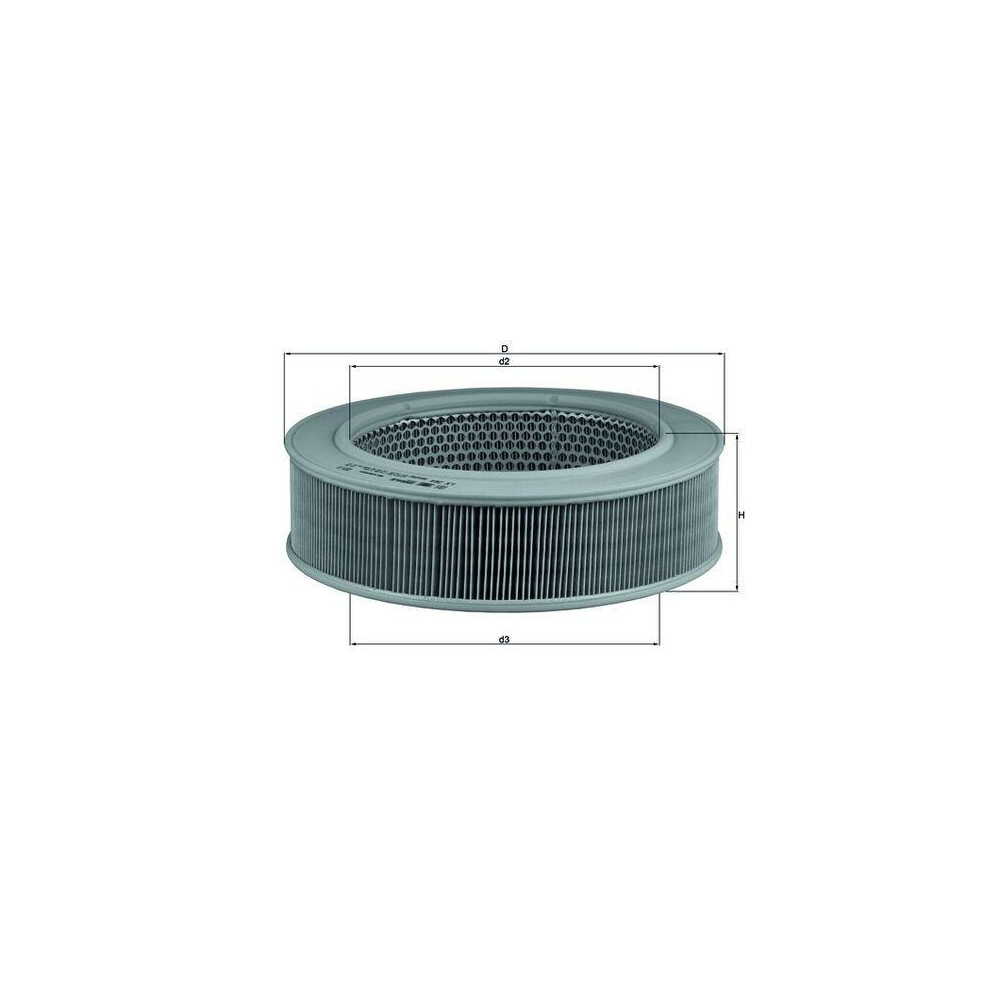 Luftfilter KNECHT LX 264 f�r FORD GMC MERCEDES-BENZ