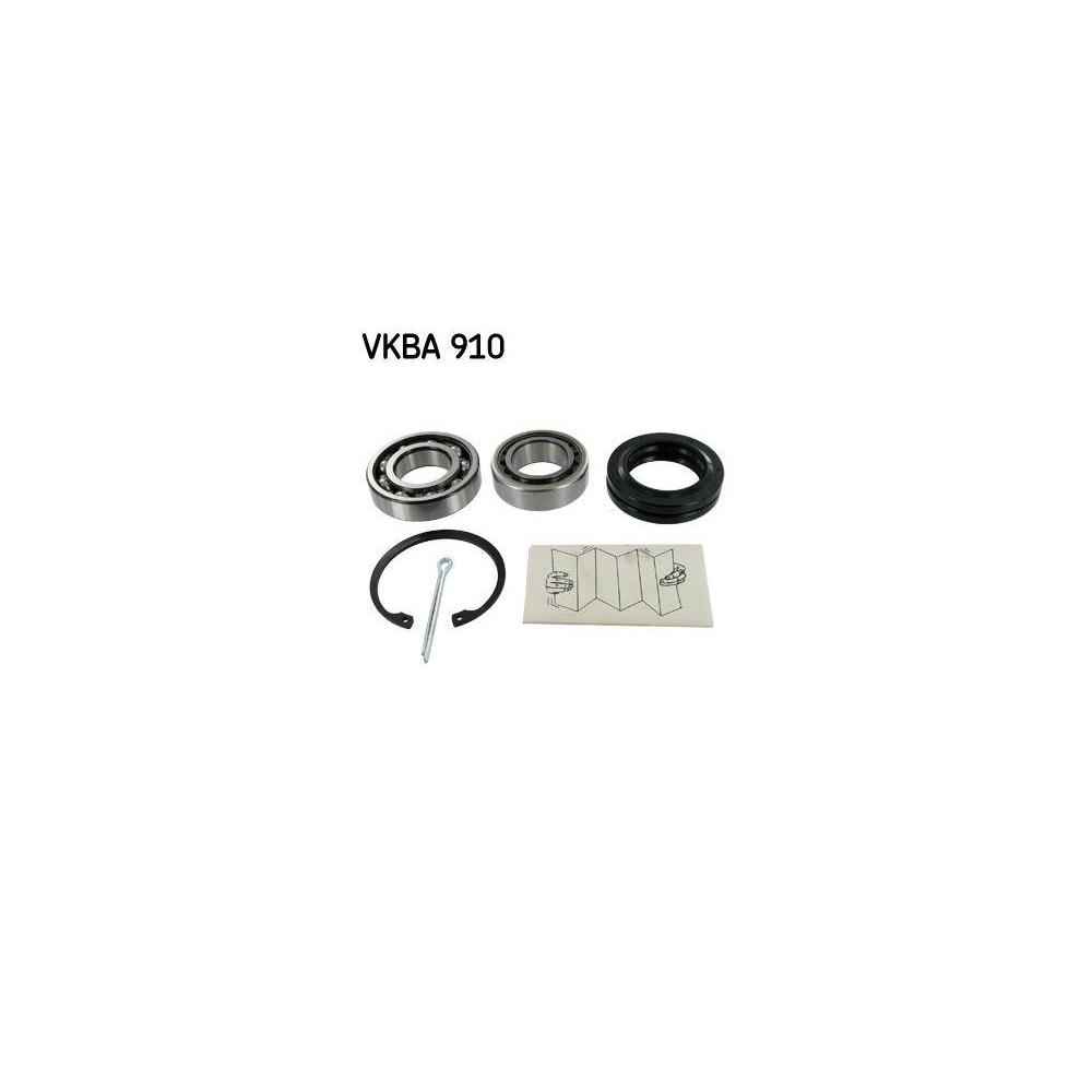 Radlagersatz SKF VKBA 910 f&uuml;r ROVER VW, Hinterachse