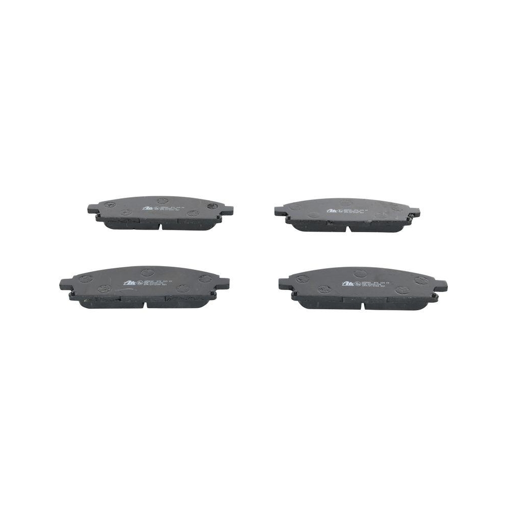 Bremsbelagsatz, Scheibenbremse ATE 13.0460-5842.2 f&uuml;r NISSAN, Vorderachse