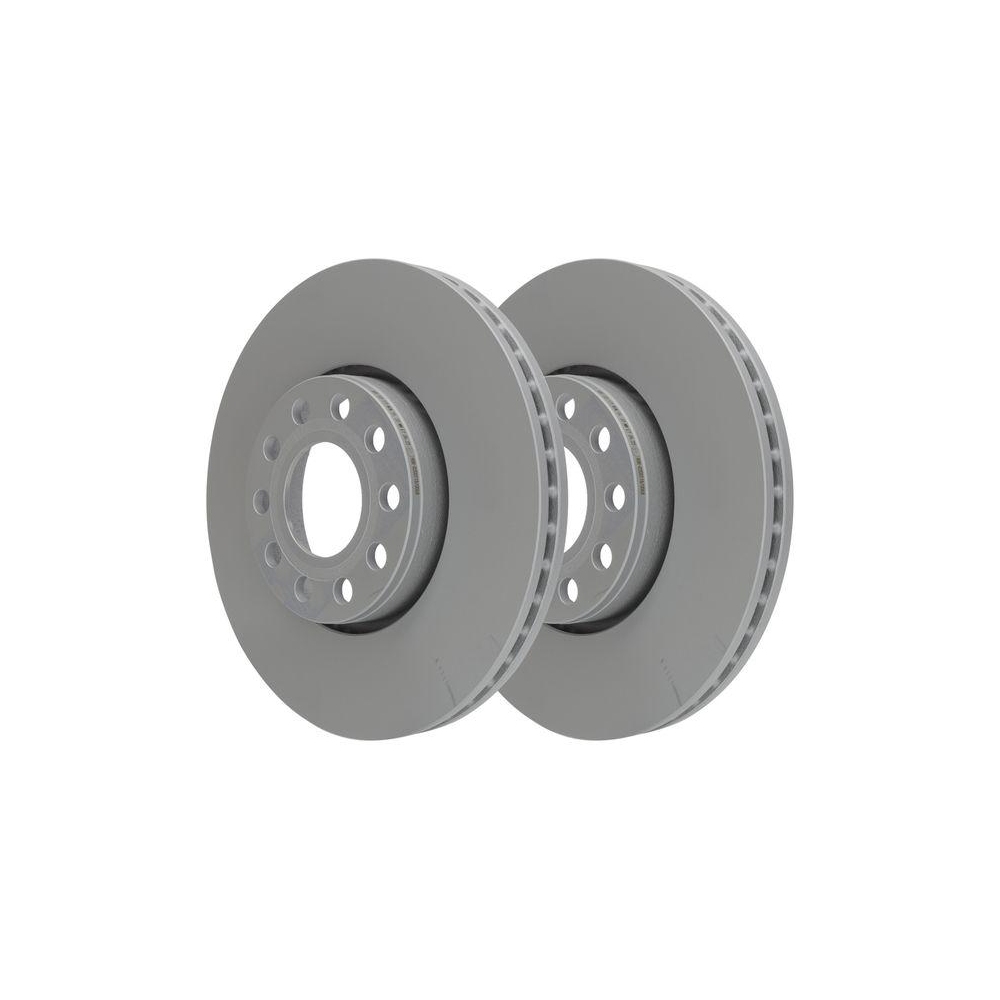 Bremsscheibe ATE 24.0125-0171.1 f&uuml;r SKODA VAG, Vorderachse