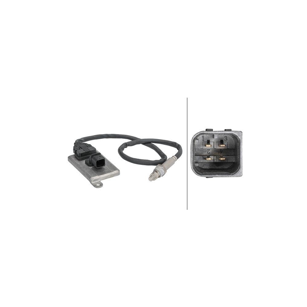 HELLA NOx-Sensor, NOx-Katalysator 6PN 358 186-031 für MERCEDES-BENZ