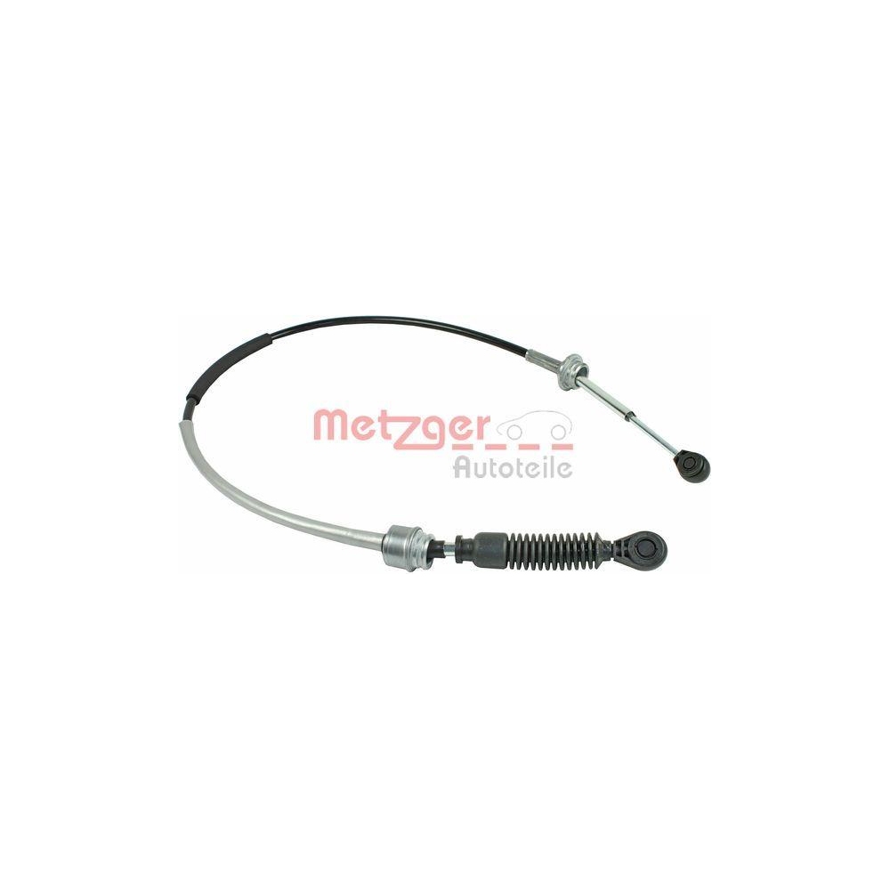 Seilzug, Schaltgetriebe METZGER 3150097 ORIGINAL ERSATZTEIL für PEUGEOT, rechts