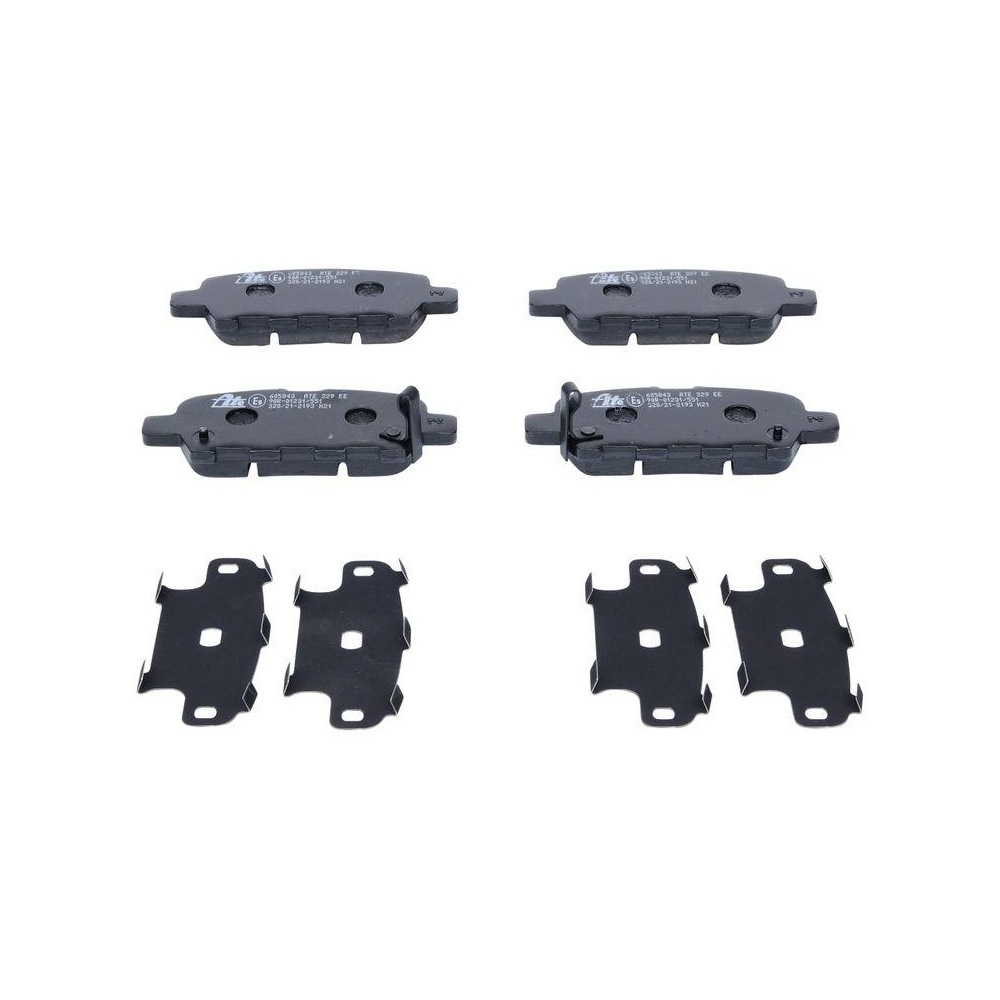 Bremsbelagsatz, Scheibenbremse ATE 13.0460-5843.2 für NISSAN RENAULT SUZUKI