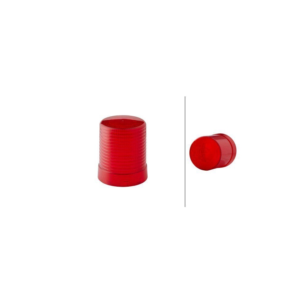 HELLA Lichtscheibe, Rundumkennleuchte 9EL 856 418-011 für IVECO MERCEDES-BENZ