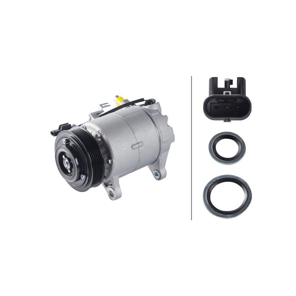 HELLA Kompressor, Klimaanlage 8FK 366 201-881 >>> Easy2Fit <<< für BMW MINI