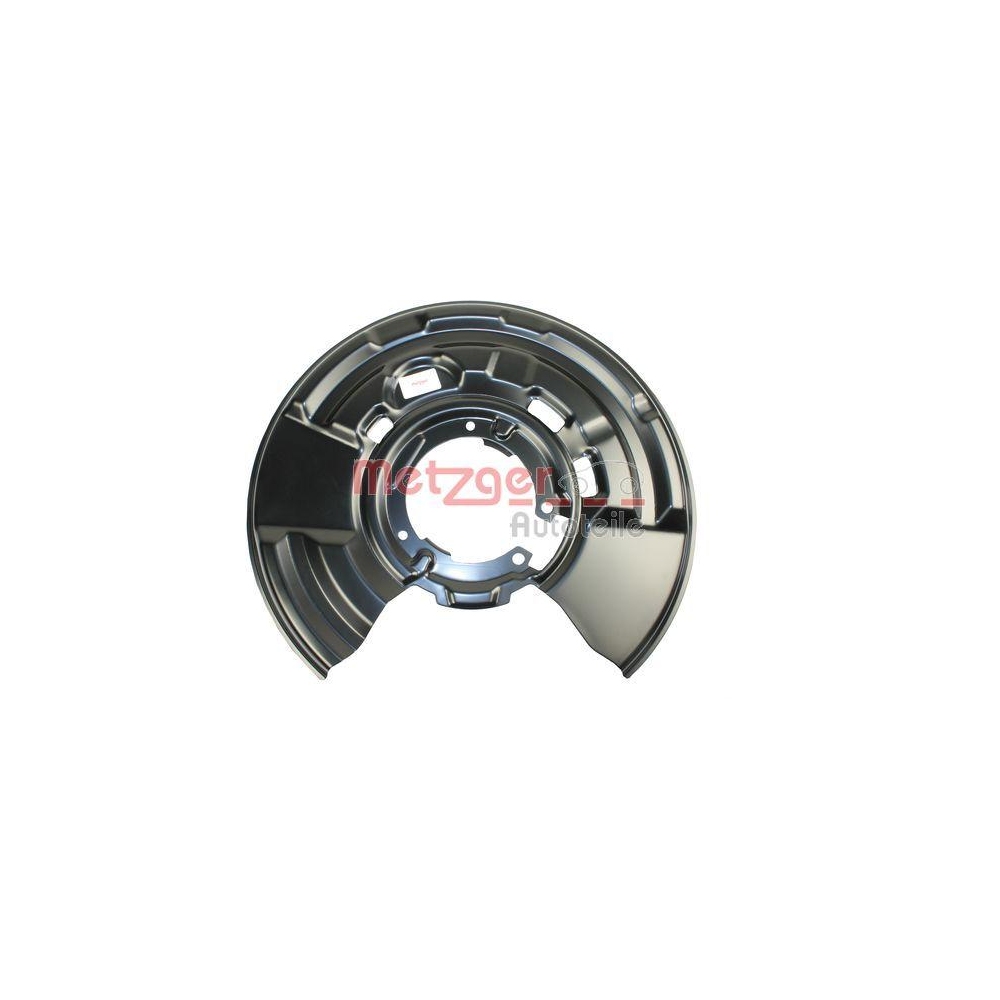 Spritzblech, Bremsscheibe METZGER 6115140 GREENPARTS f&uuml;r BMW, Hinterachse rechts