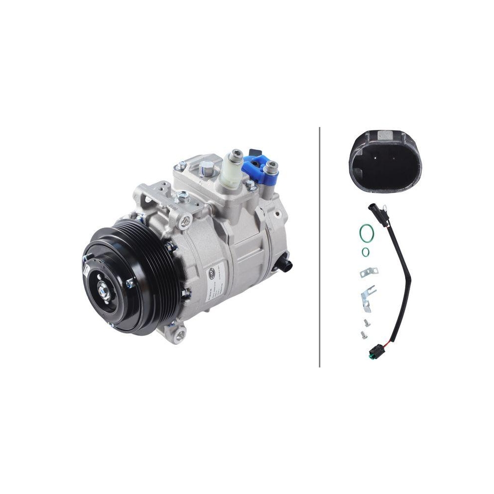 HELLA Kompressor, Klimaanlage 8FK 366 201-901 >>> Easy2Fit <<< f&uuml;r MERCEDES-BENZ