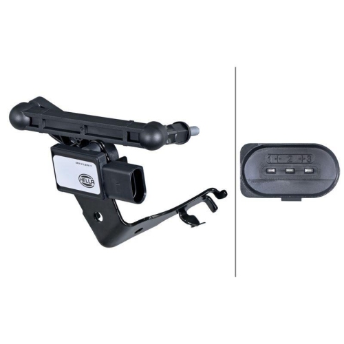 HELLA 6PM 012 699-711 Sensor, Leuchtweitenregulierung f&uuml;r PORSCHE, vorne rechts